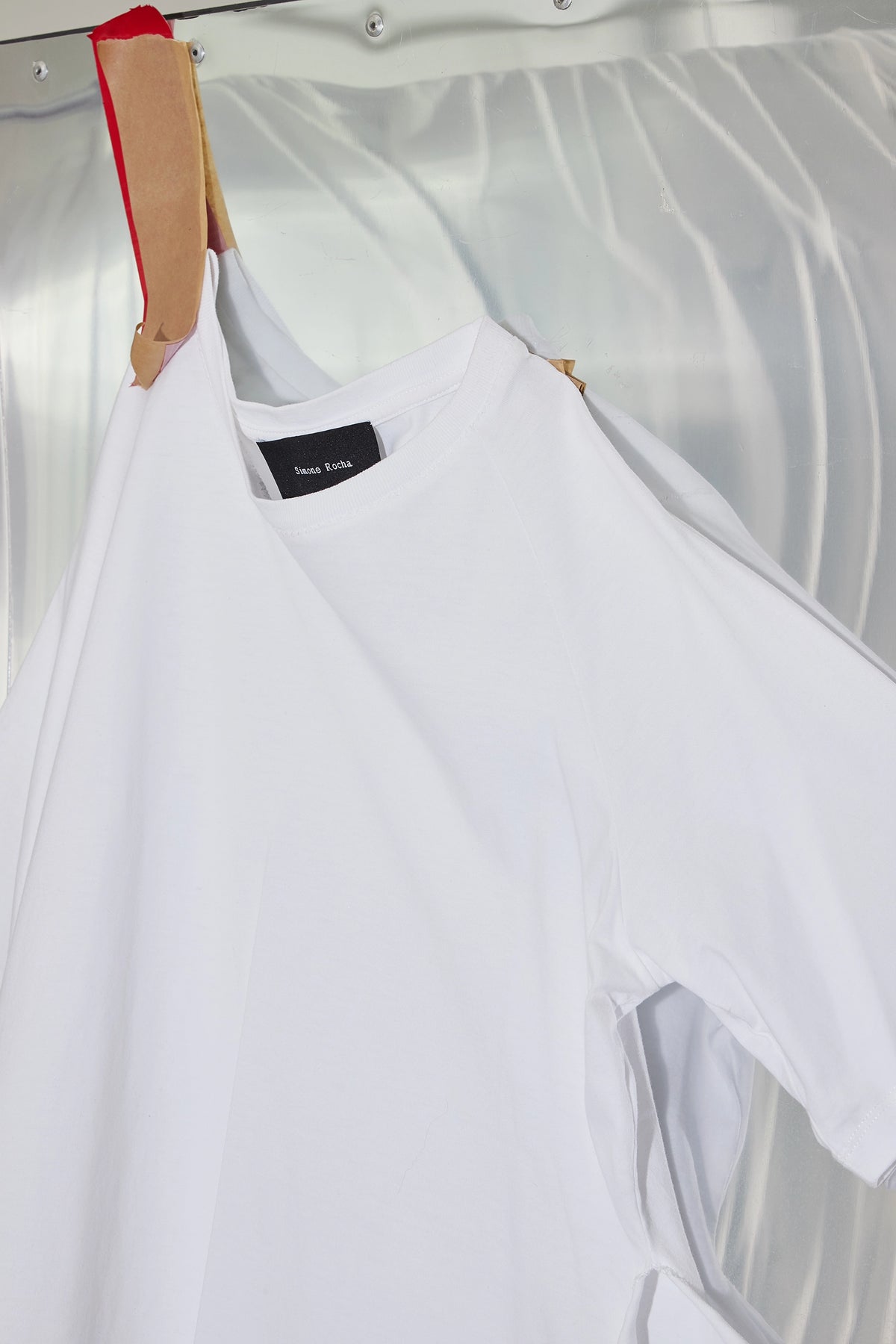 White Flare Hem T-Shirt