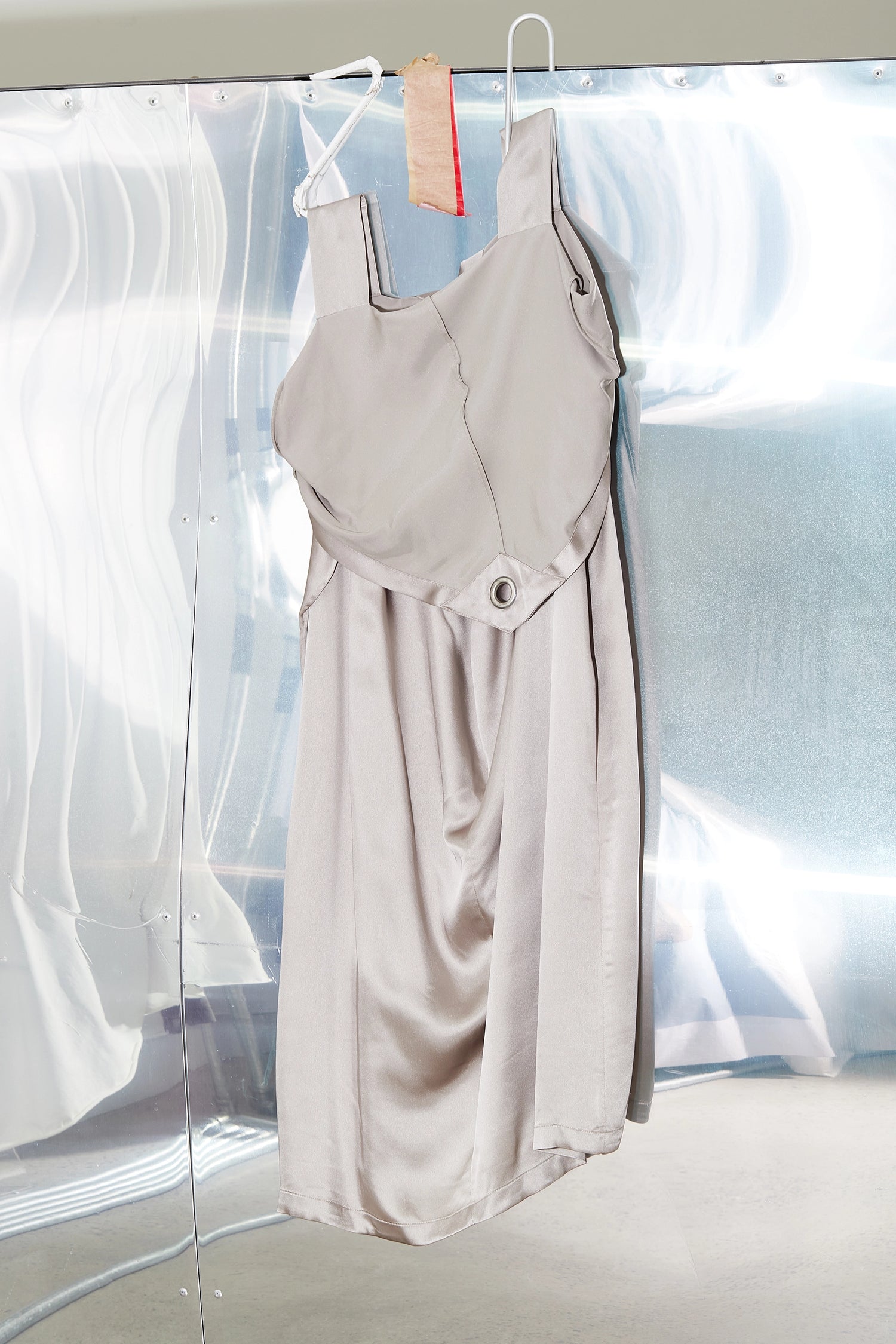 Eyelet Shift Dress