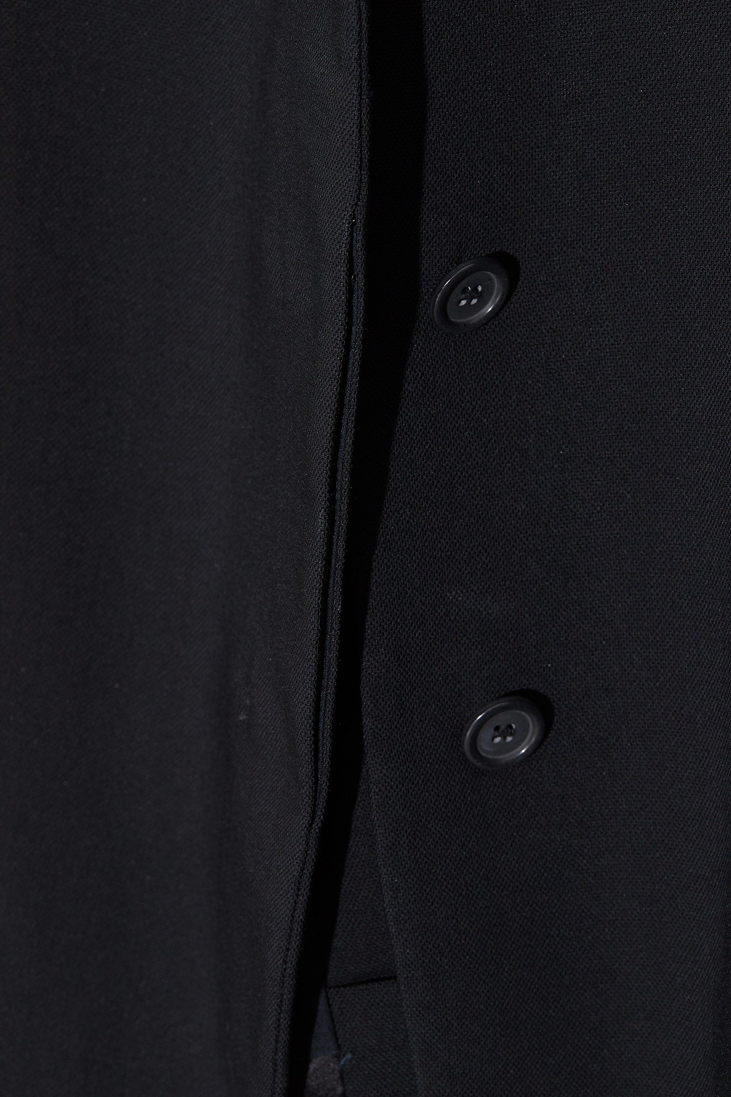 Collarless longline blazer