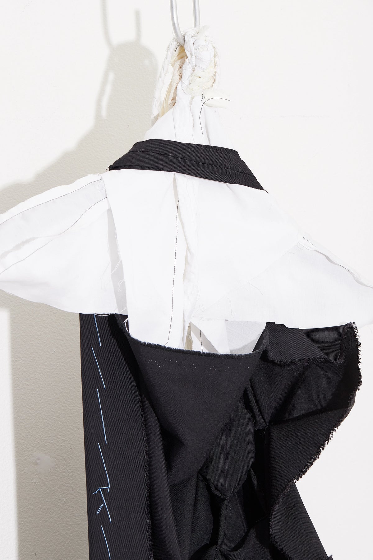 Origami Apron Dress Black