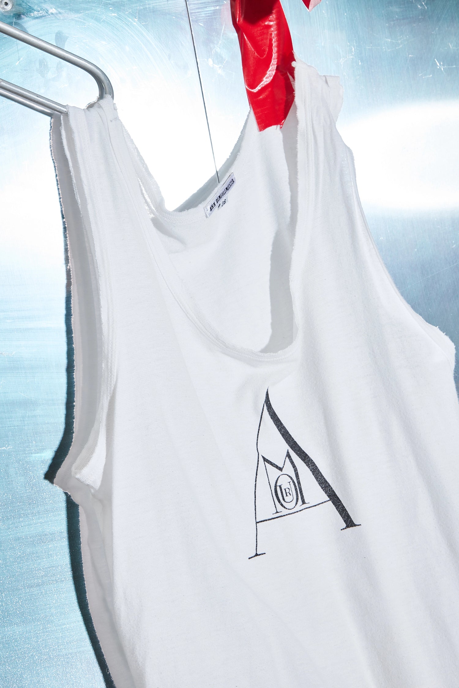 'Amour' Print Singlet