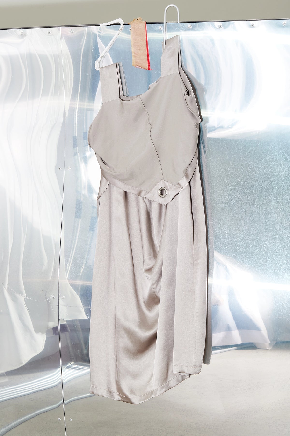Eyelet Shift Dress