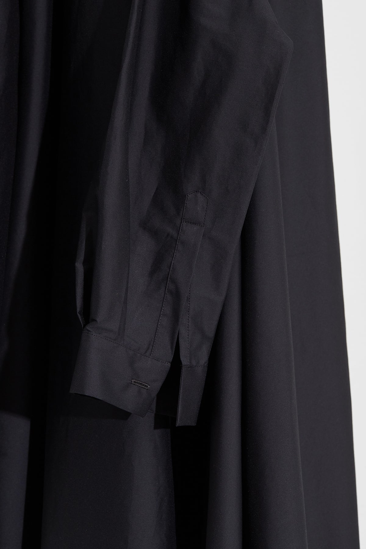 Dress With Sleeve Detail At Back Black