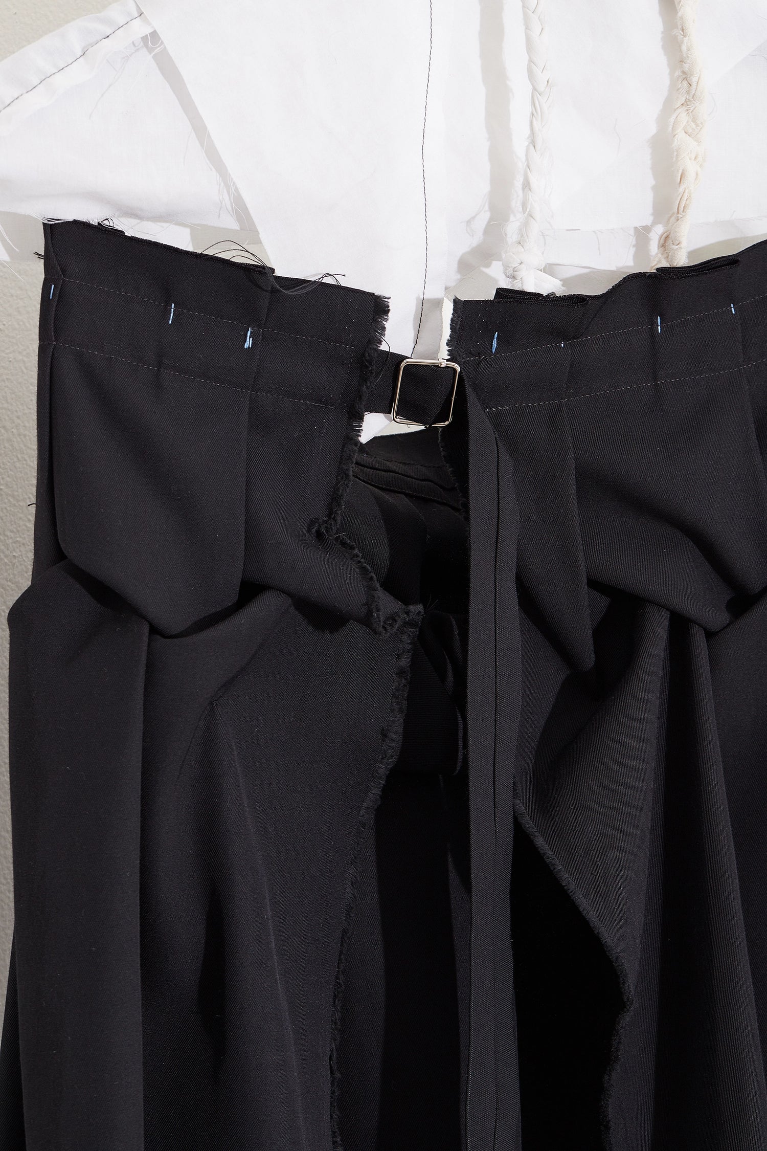 Origami Apron Skirt Black