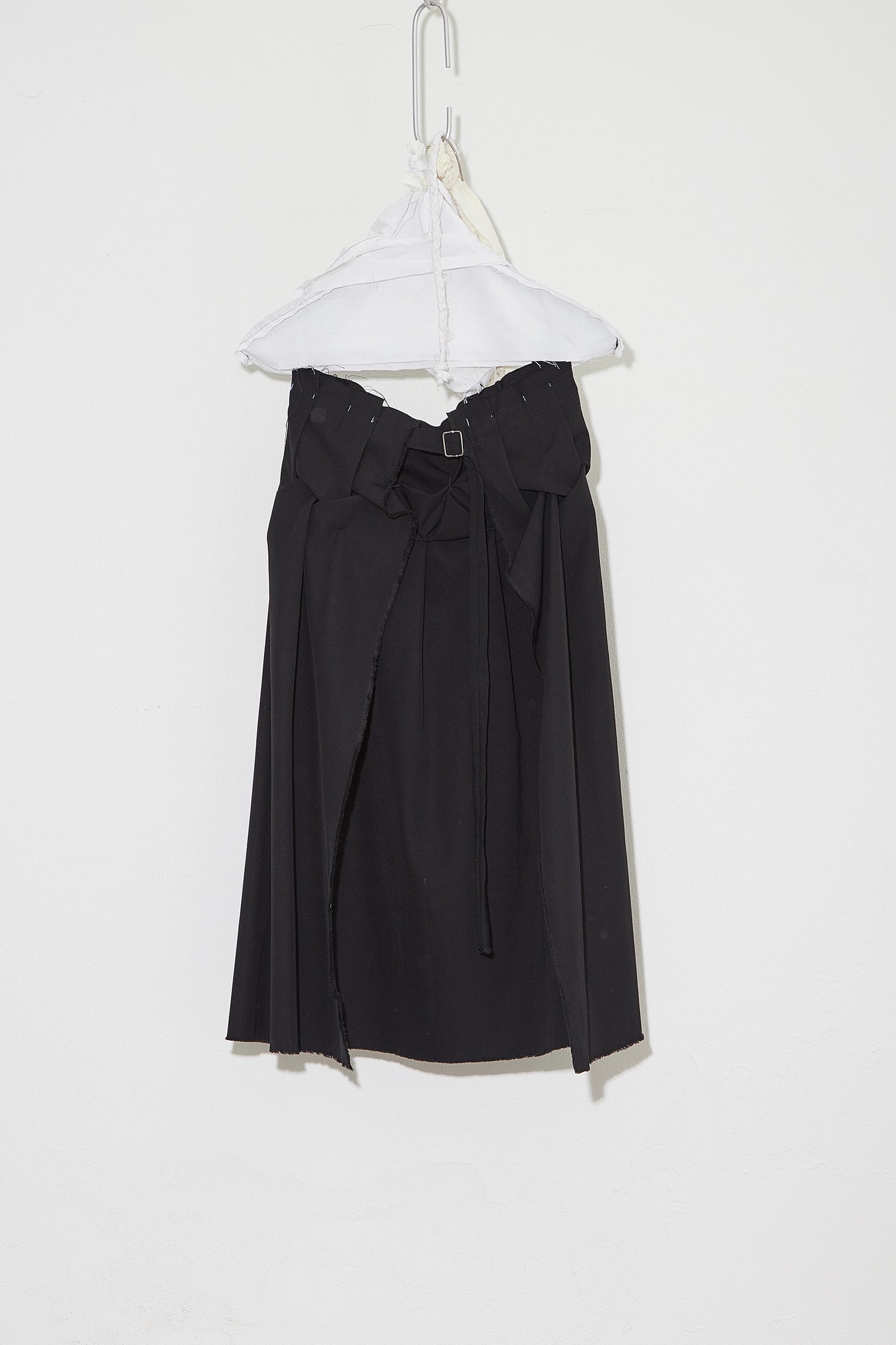 Origami Apron Skirt Black
