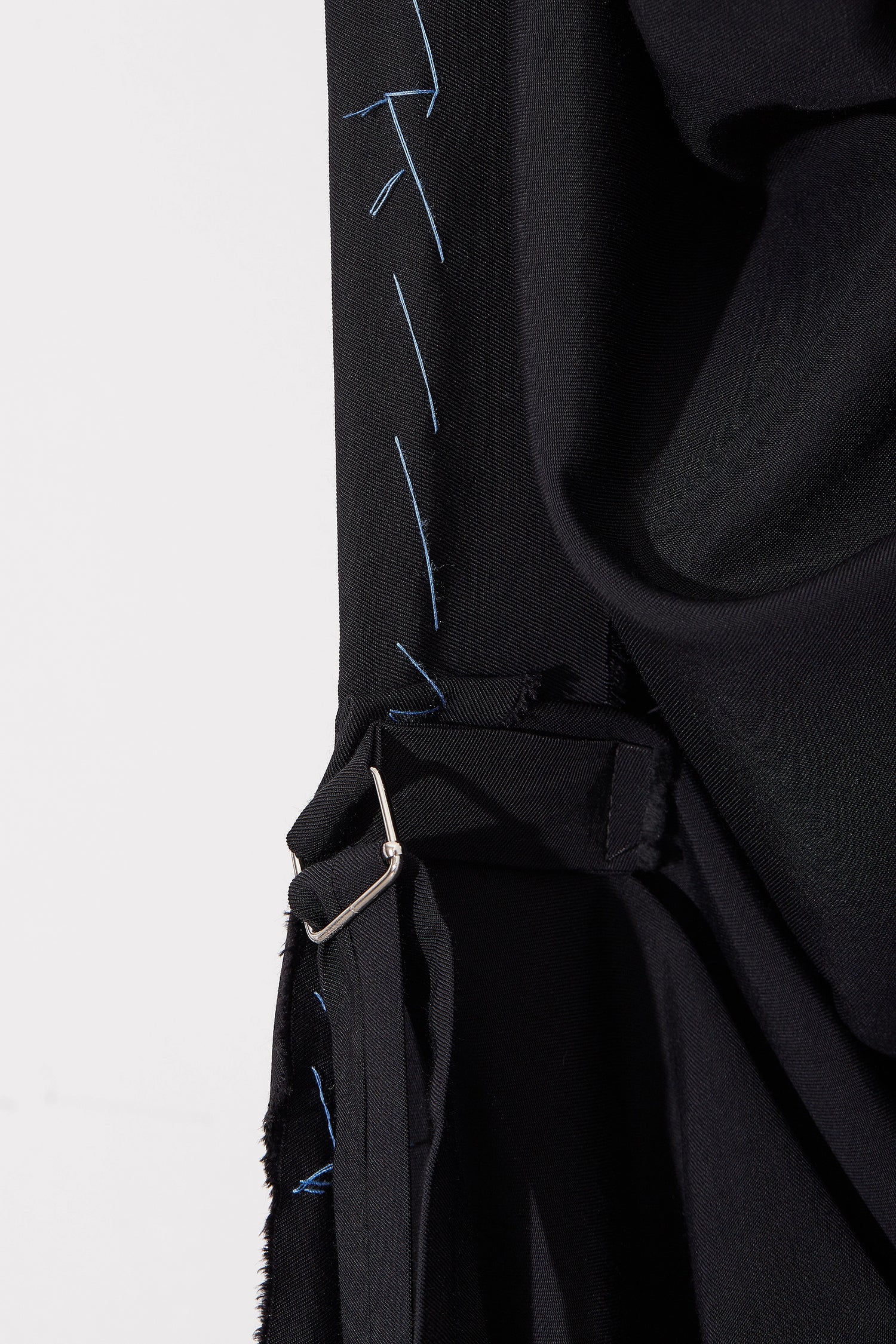 Origami Apron Dress Black