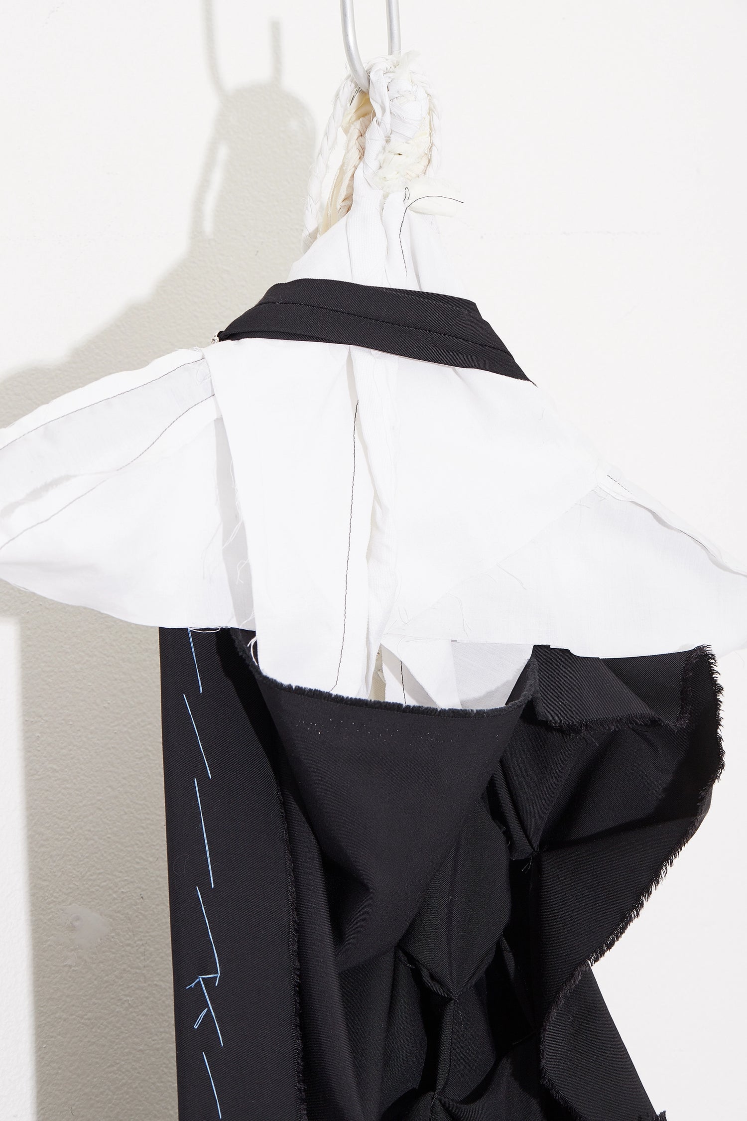 Origami Apron Dress Black