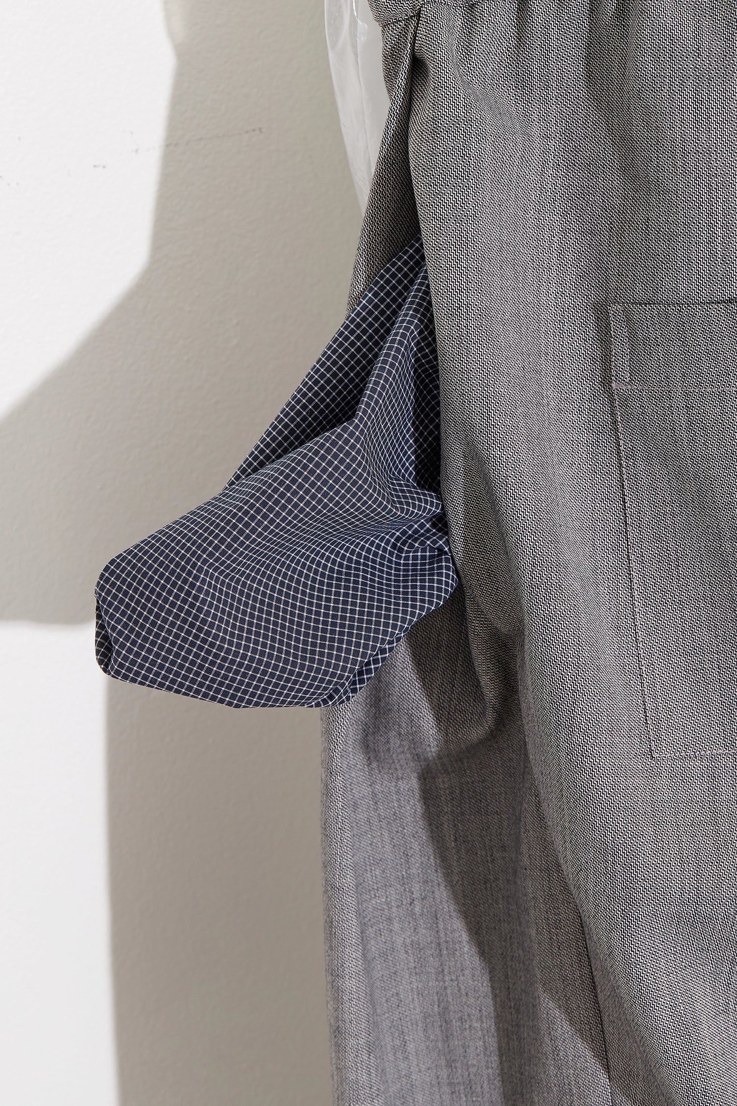 Pleated Wide Leg Pants Grey