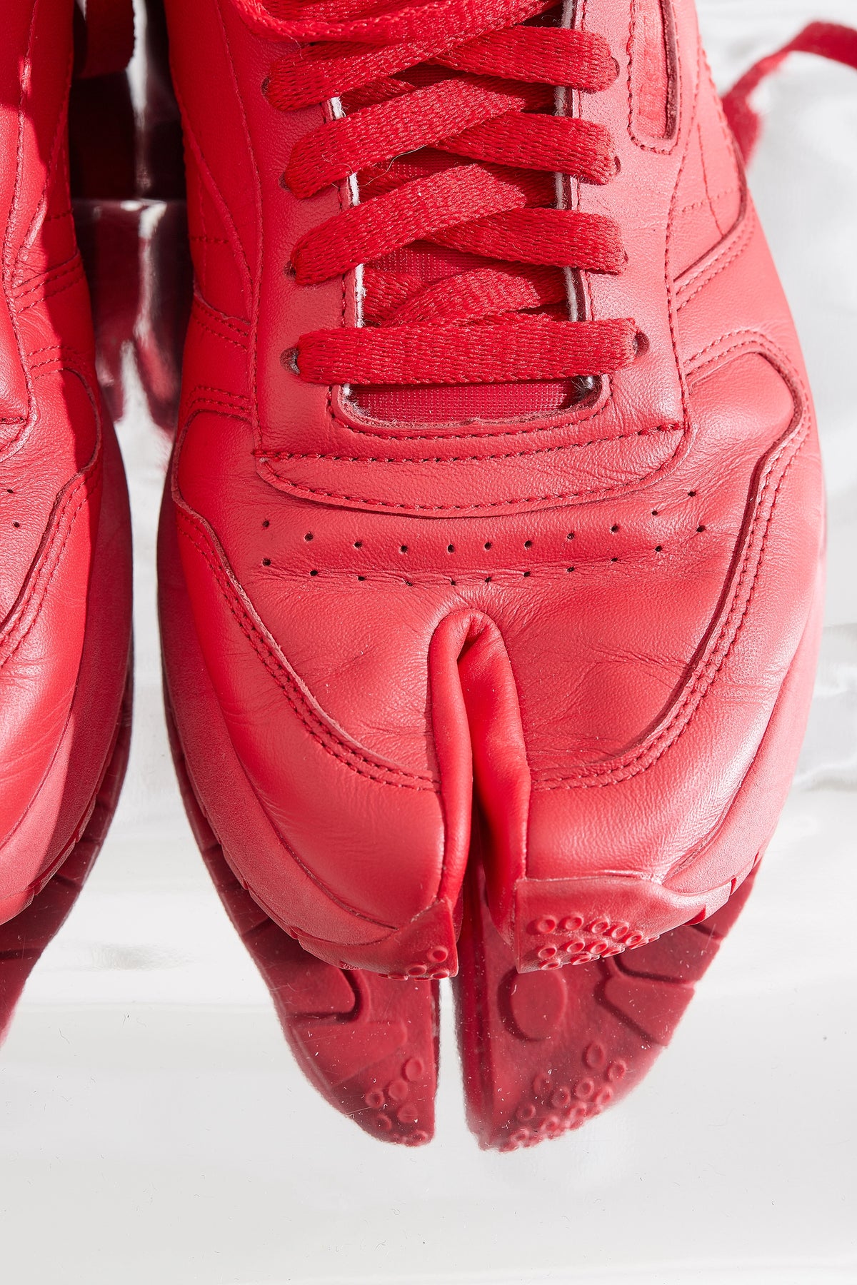 Tabi sneakers with socks