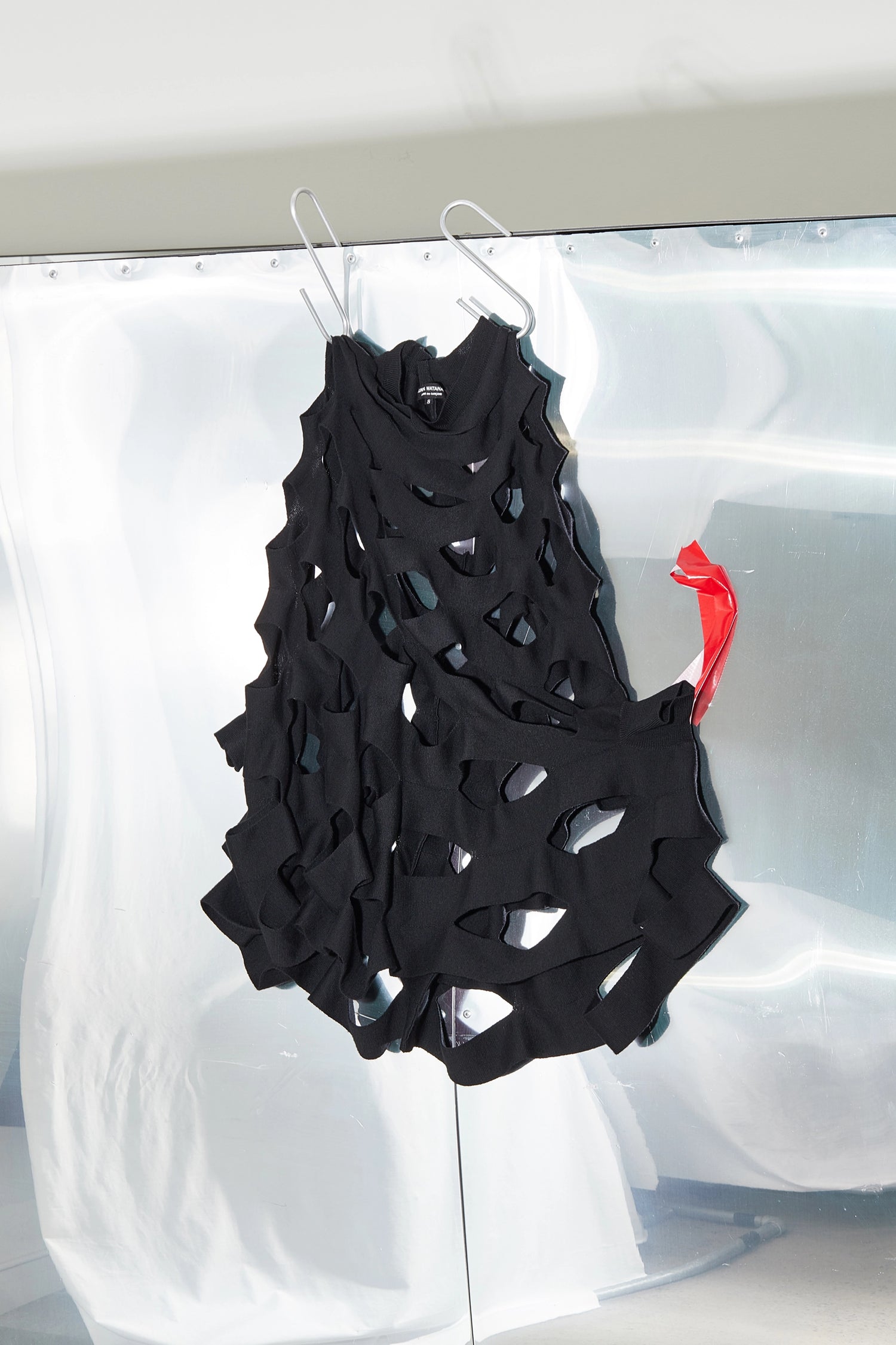 Knit cape