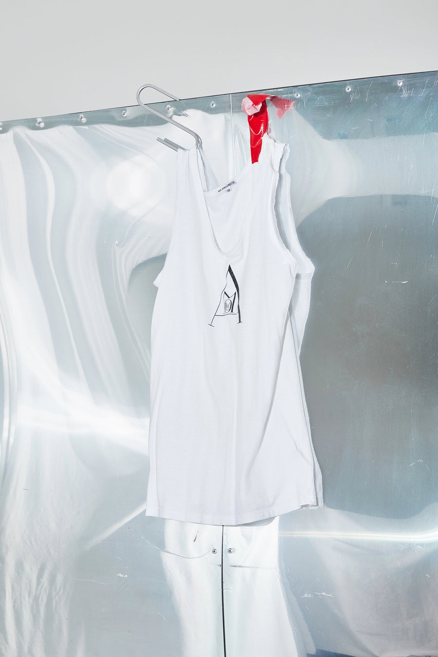 'Amour' Print Singlet