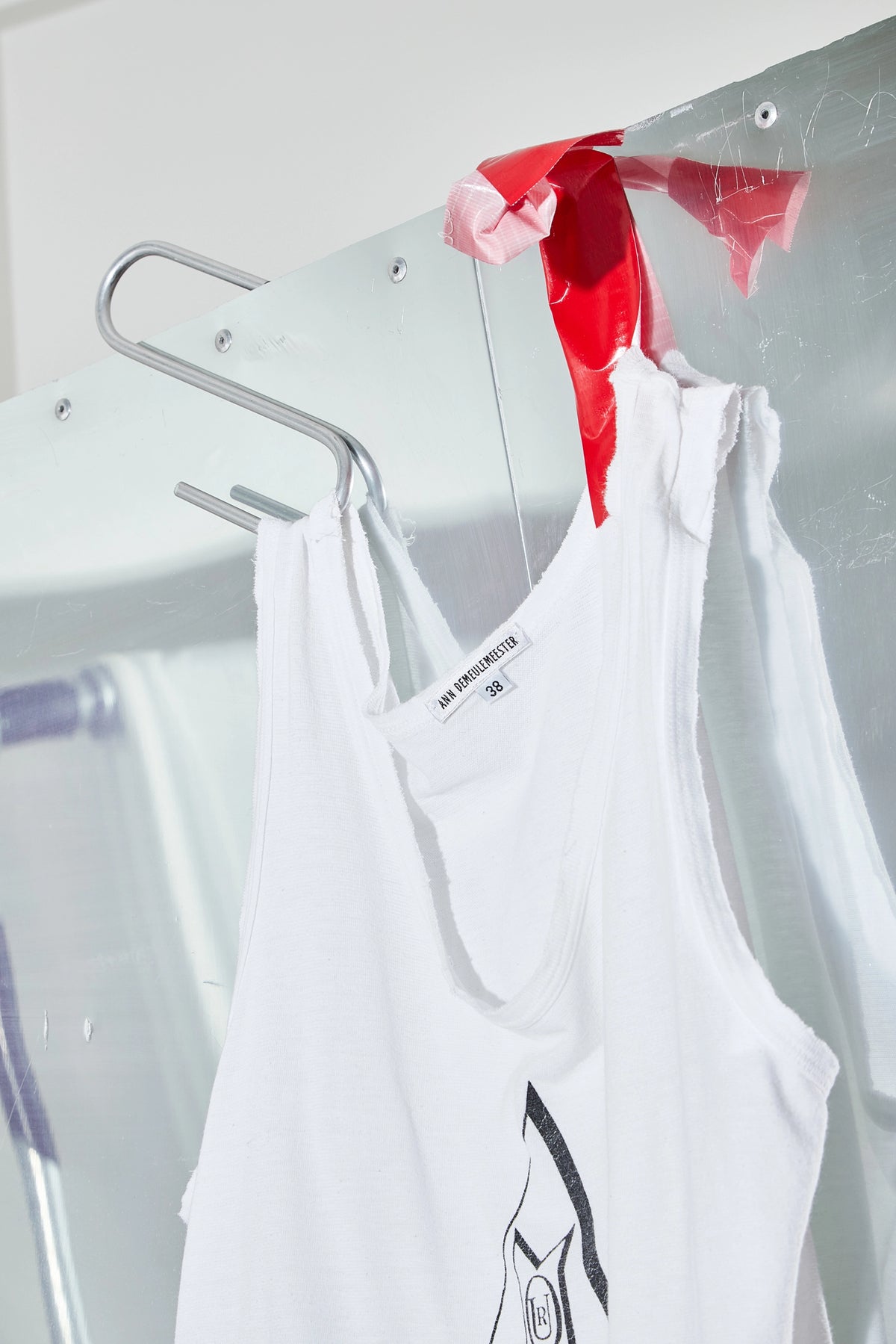 'Amour' Print Singlet