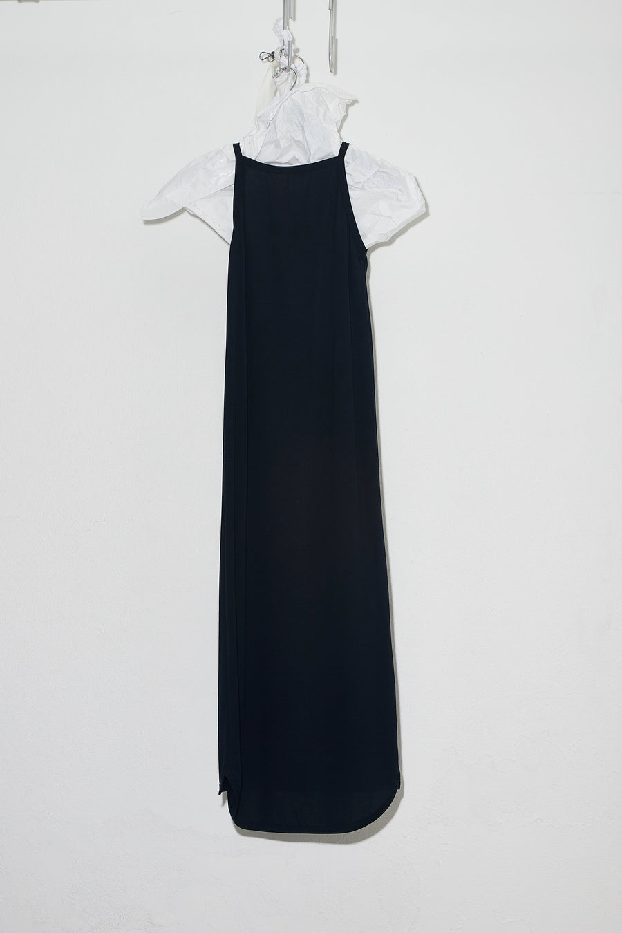 Chine singlet dress Black single jersey