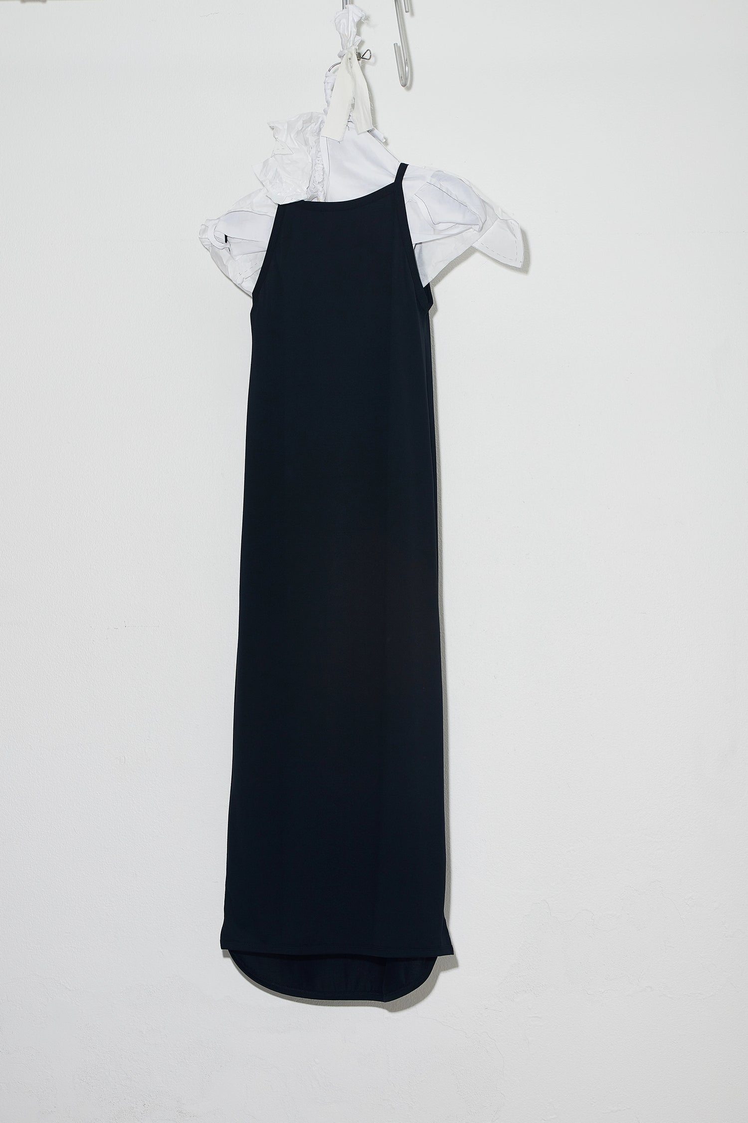 Chine singlet dress Black single jersey