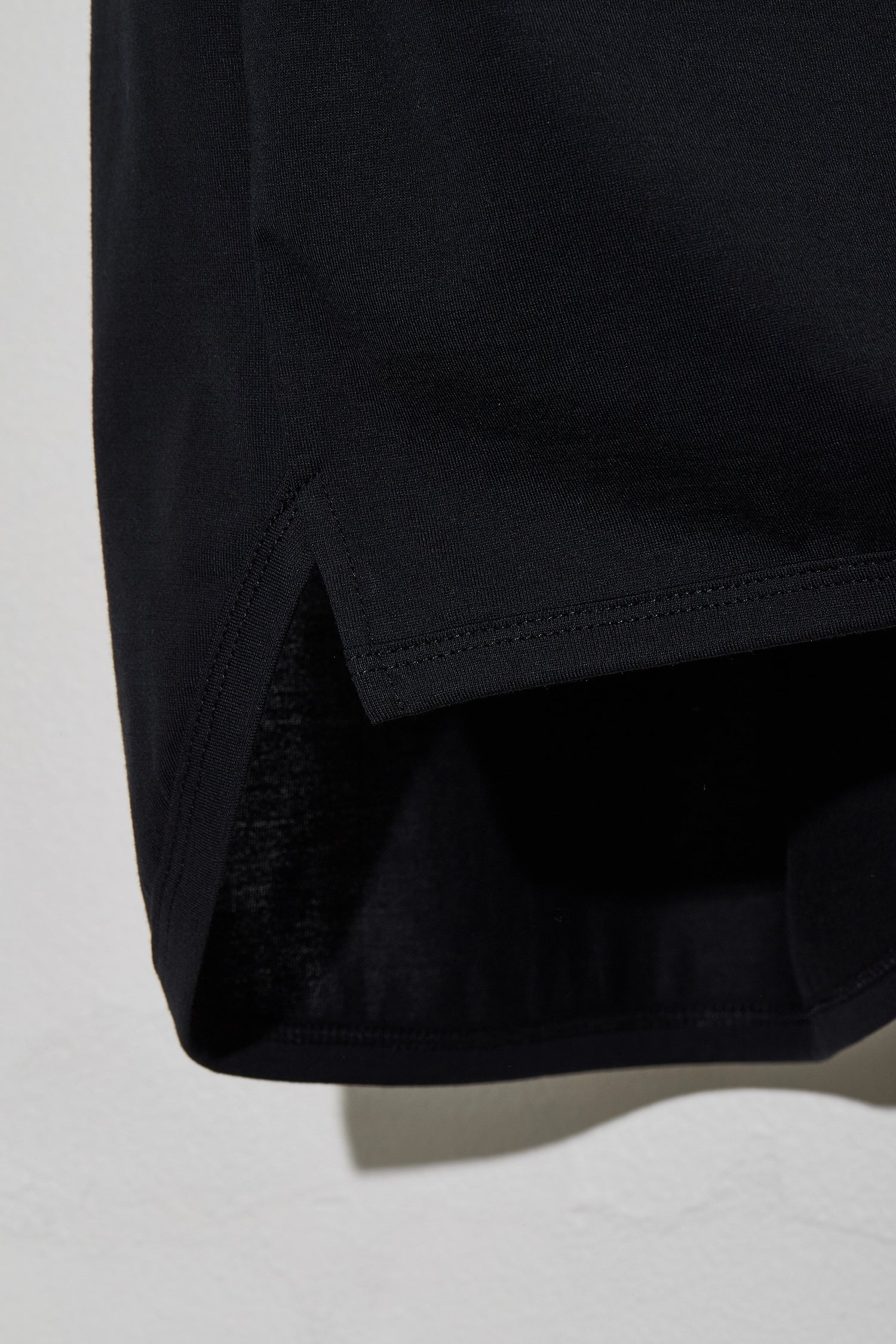 Chine singlet dress Black single jersey